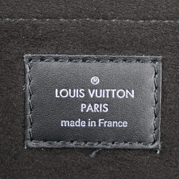 2327113007206 9 Louis Vuitton Pochette GM Clutch Bag Black Yellow