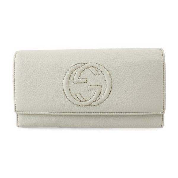 2329013008137 1 Gucci Interlocking G Bifold Wallet Leather Ivory