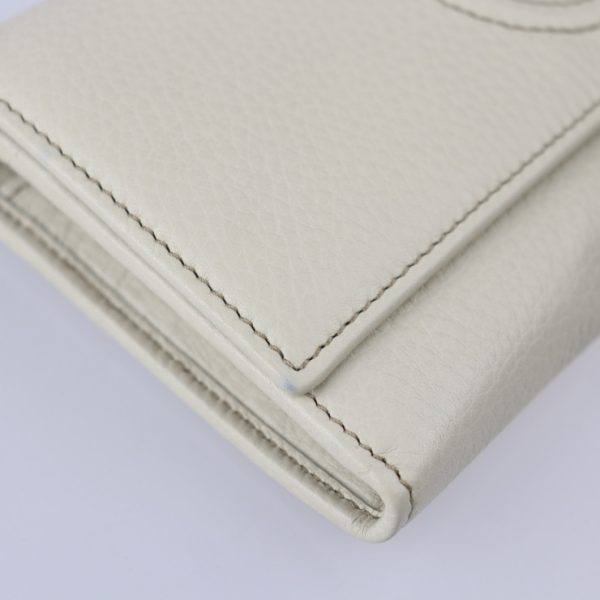 2329013008137 6 Gucci Interlocking G Bifold Wallet Leather Ivory