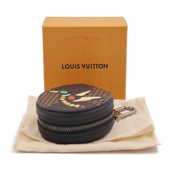 2329063007129 8 Louis Vuitton Etuy Earphone Case Ebene Brown