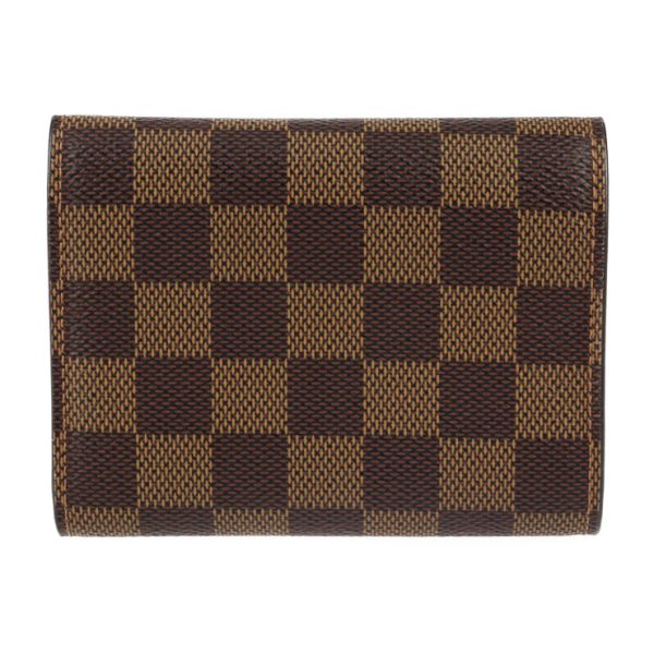 2329063007133 3 Louis Vuitton Wallet Ebene Brown Rose Ballerine