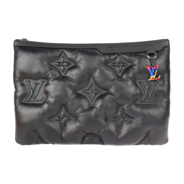 2330043008155 1 Louis Vuitton Pochette A4 Bag Black