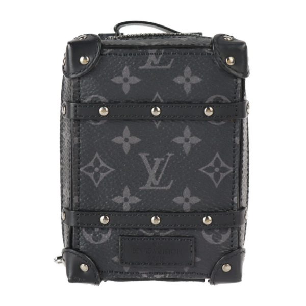 2330043008165 1 Louis Vuitton Porte Backpack Trunk Black Gray