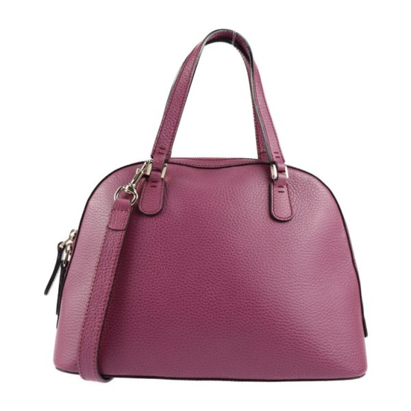 2330073008169 3 Gucci Lady Dollar Handbag Leather GG Purple