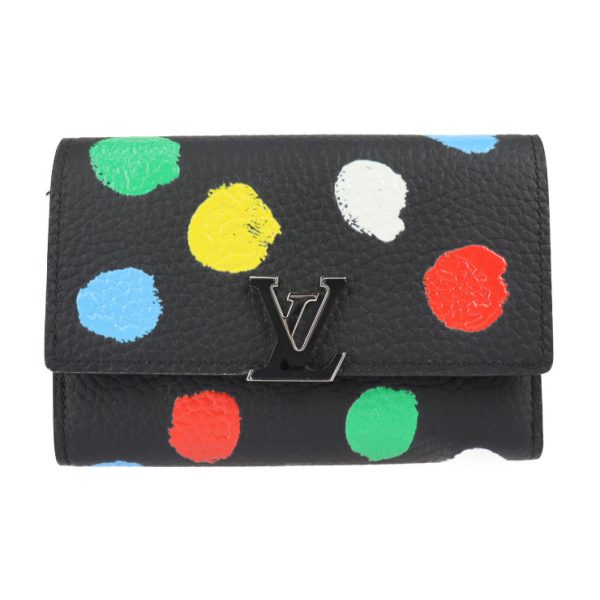 2330083007156 1 Louis Vuitton Portefeuille Tri fold Wallet Black