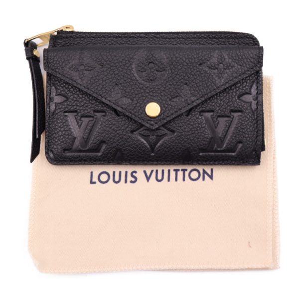 2331073007174 10 Louis Vuitton Porte Cult Recto Coin Case Black