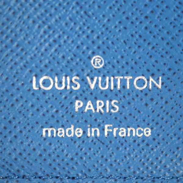 2331083007167 9 Louis Vuitton Vasco Bifold Wallet Gray Black Blue