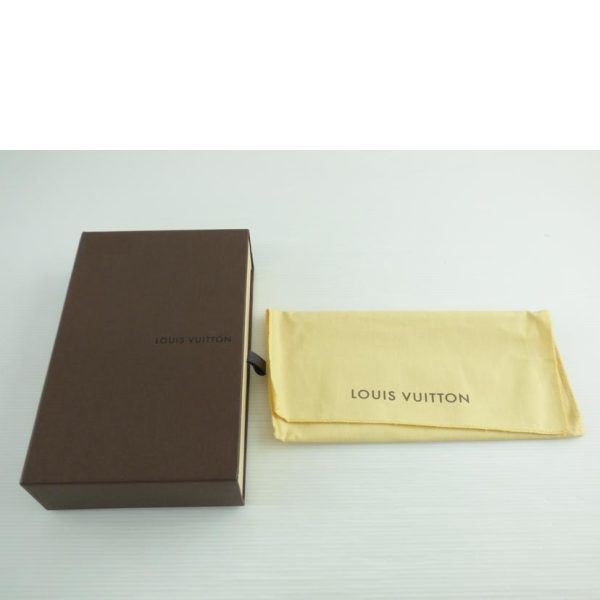 23344 6 Louis Vuitton Portefeuil Scrette Ron Empreinte Wallet Orian Blue