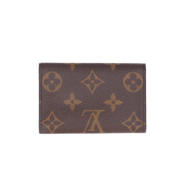 23351 2 Louis Vuitton Multicle Monogram Key Case Brown