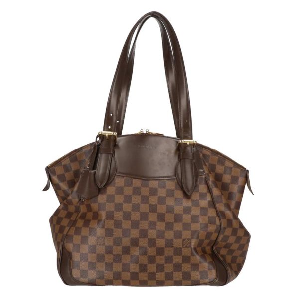 23360 1 Louis Vuitton Verona GM Damier Handbag Ebene Brown