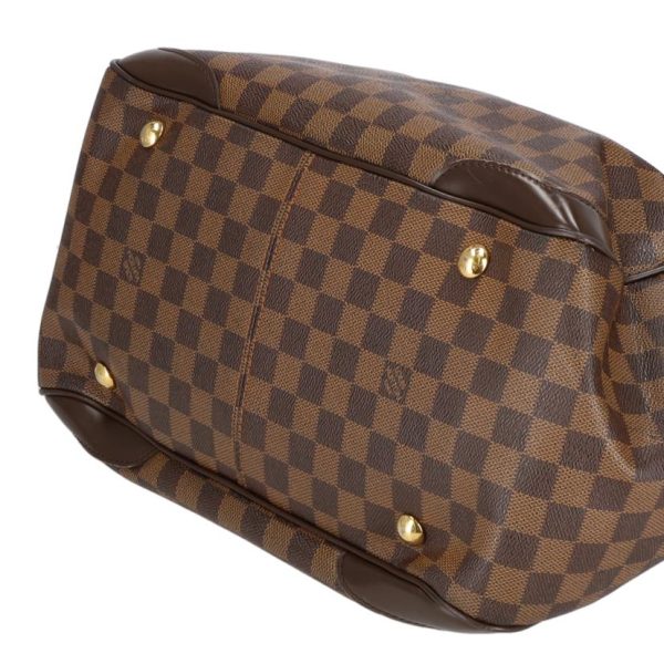 23360 3 Louis Vuitton Verona GM Damier Handbag Ebene Brown