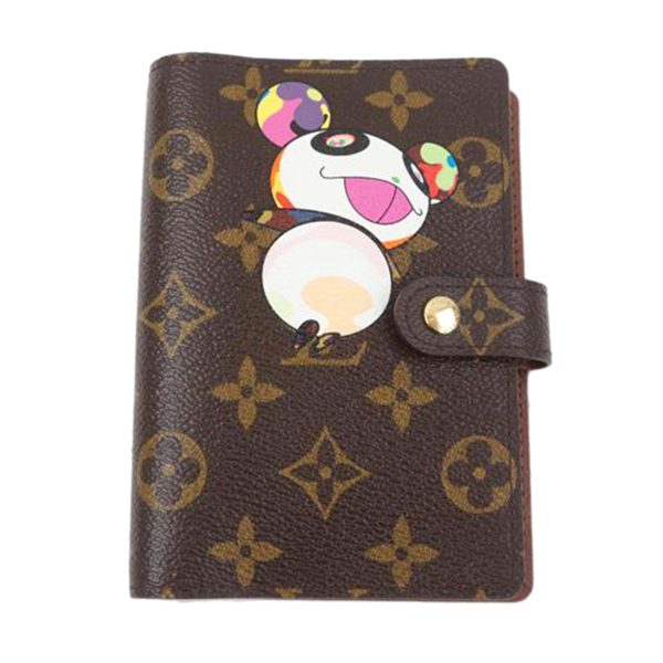 23375 1 Louis Vuitton Agenda PM Planner Monogram Panda