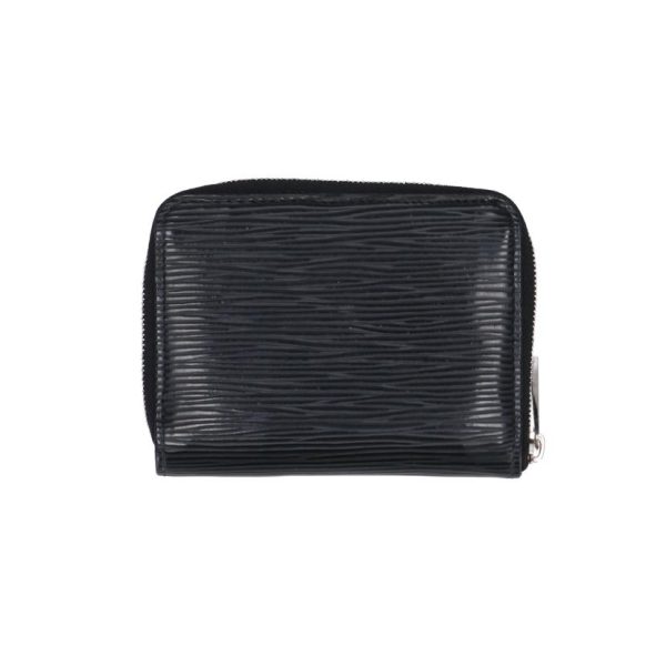 23375 2 Louis Vuitton Zippy Coin Purse Epi Wallet Noir