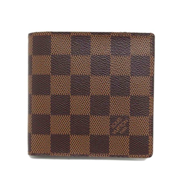 23382 2 Louis Vuitton Marco Damier Wallet Brown