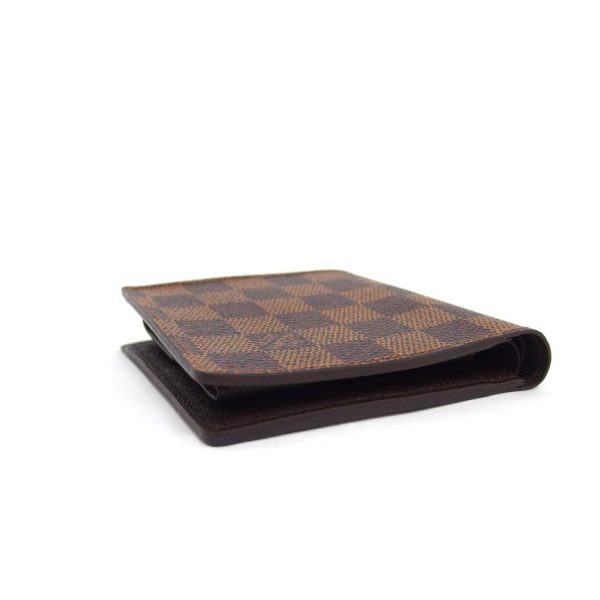 23382 3 Louis Vuitton Marco Damier Wallet Brown