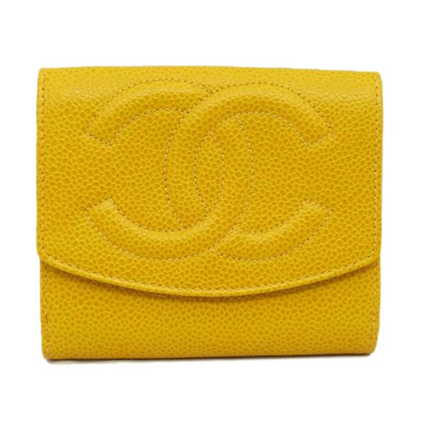 23408 1 Chanel Cocomark Hook Wallet Caviar Black