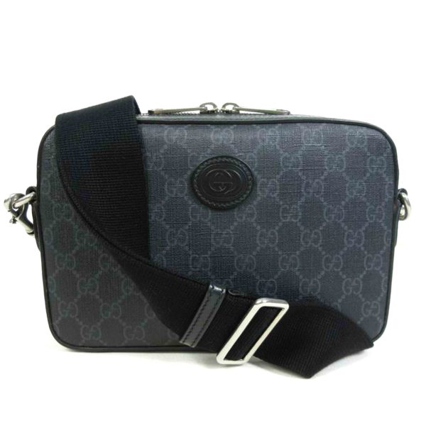 23531 1 Gucci Interlocking G Supreme Two Way Shoulder Bag