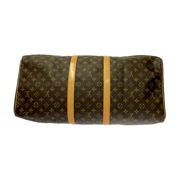 235428 5 LOUIS VUITTON Monogram PVC Keepall Boston Bag Brown