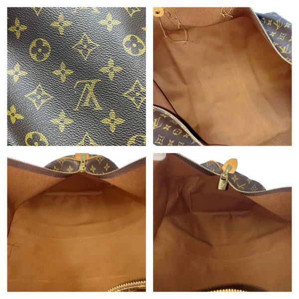 235428 9 LOUIS VUITTON Monogram PVC Keepall Boston Bag Brown