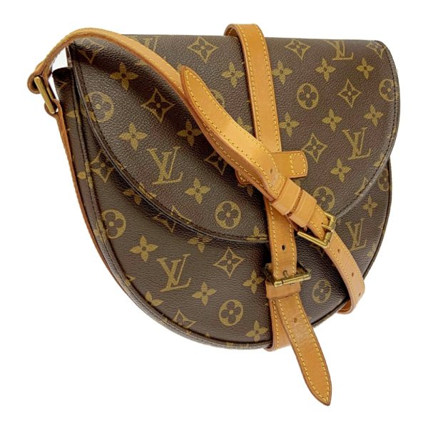 236688 3 LOUIS VUITTON Monogram PVC Chantilly GM Shoulder Bag Brown