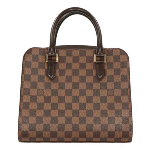 23710 1 Louis Vuitton Triana Bag Damier Brown