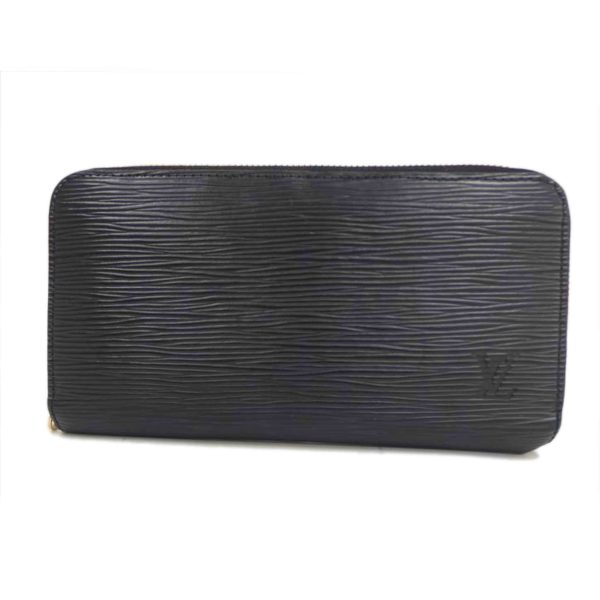 23763 1 Louis Vuitton Zippy Wallet Noir Gold