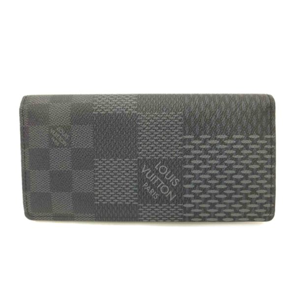 23788 1 Louis Vuitton Portefeuille Braza Wallet Damier Graphite