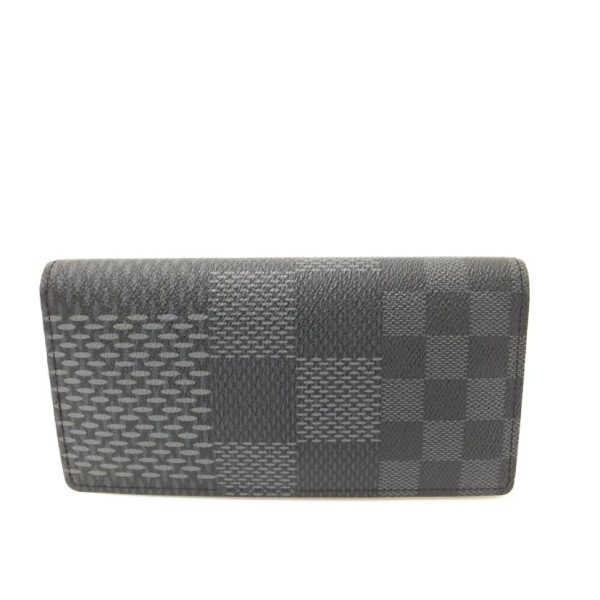 23788 2 Louis Vuitton Portefeuille Braza Wallet Damier Graphite