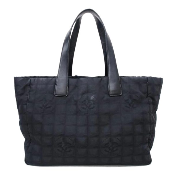 23820 1 Chanel New Travel Line Tote Black