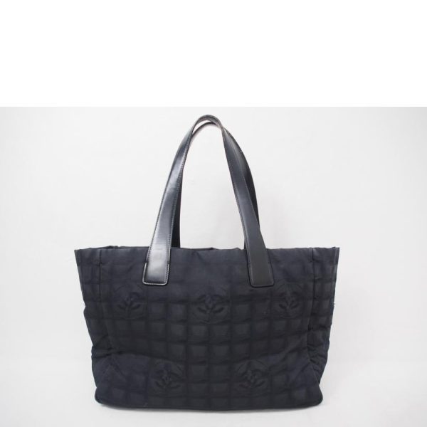 23820 2 Chanel New Travel Line Tote Black