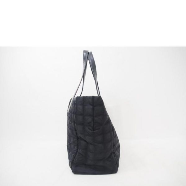 23820 3 Chanel New Travel Line Tote Black