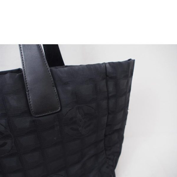 23820 8 Chanel New Travel Line Tote Black