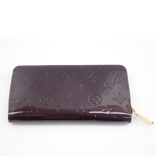 23941 2 Louis Vuitton Zippy Wallet Vernis Handbag Monogram