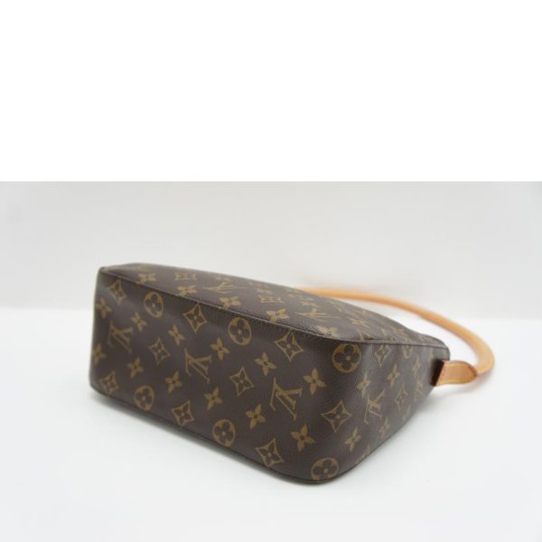 23947 3 Louis Vuitton Looping MM Bag Monogram Brown