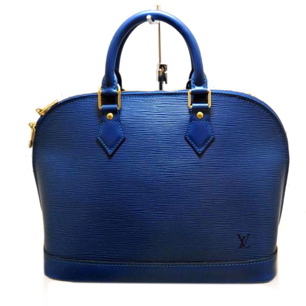 23978 1 Louis Vuitton Alma Bag Epi Toledo Blue