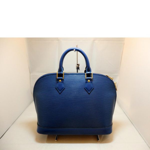 23978 2 Louis Vuitton Alma Bag Epi Toledo Blue