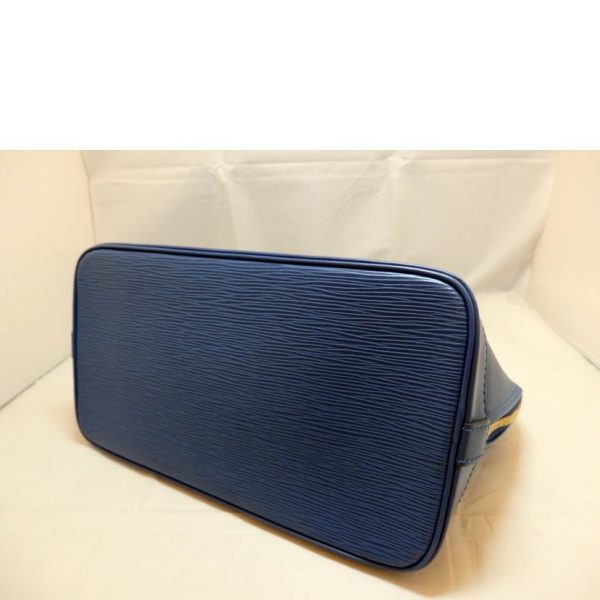 23978 3 Louis Vuitton Alma Bag Epi Toledo Blue