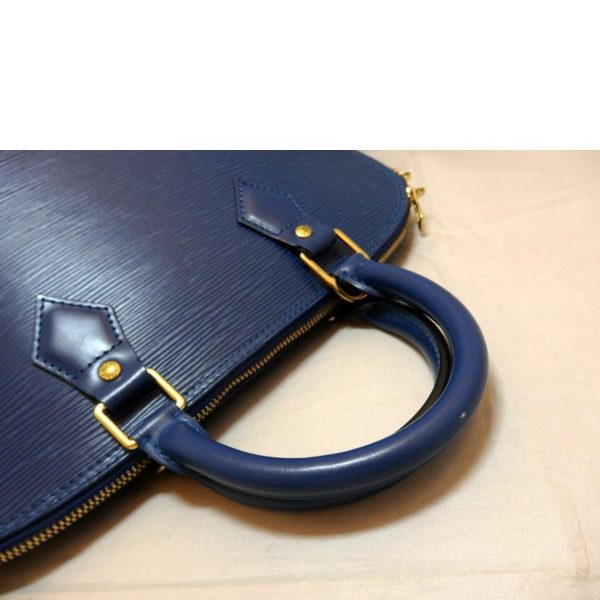 23978 4 Louis Vuitton Alma Bag Epi Toledo Blue