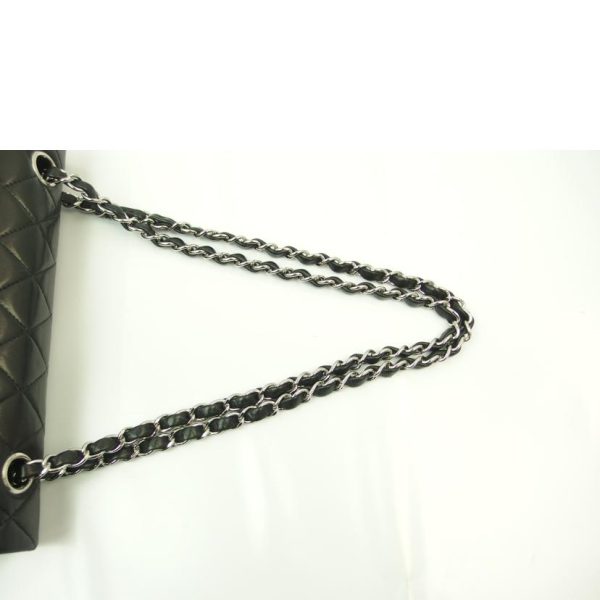 23978 4 Chanel Matelasse Chain Shoulder Bag Black