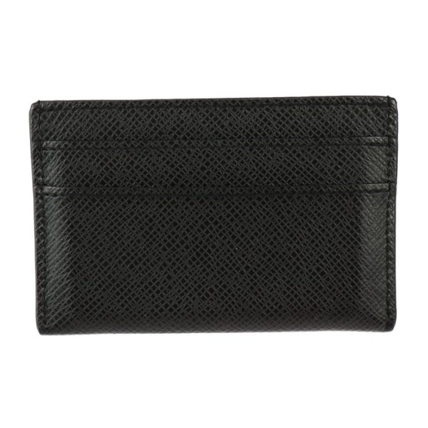 2401023007009 3 Louis Vuitton Porto Cult Double Card Case Black