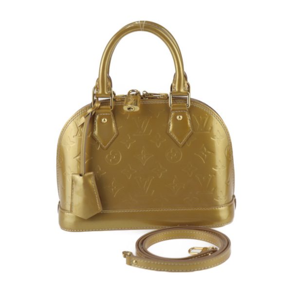 2401043007007 11 Louis Vuitton Alma BB Vernis Handbag Mordre