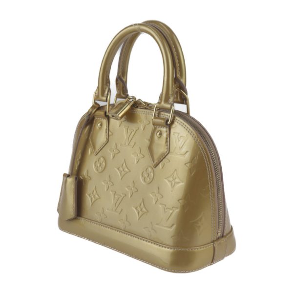 2401043007007 12 Louis Vuitton Alma BB Vernis Handbag Mordre