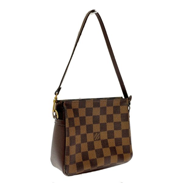 240179 2 LOUIS VUITTON Damier PVC Truth Makeup Pouch Brown