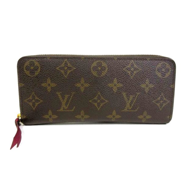 24019 1 Louis Vuitton Clemence Wallet Fuchsia Pink