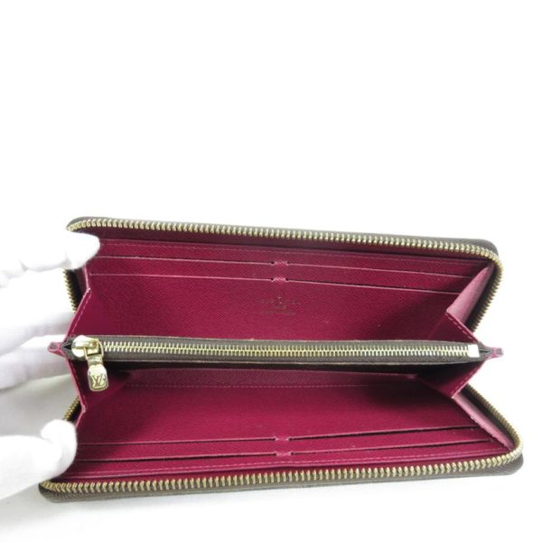 24019 4 Louis Vuitton Clemence Wallet Fuchsia Pink