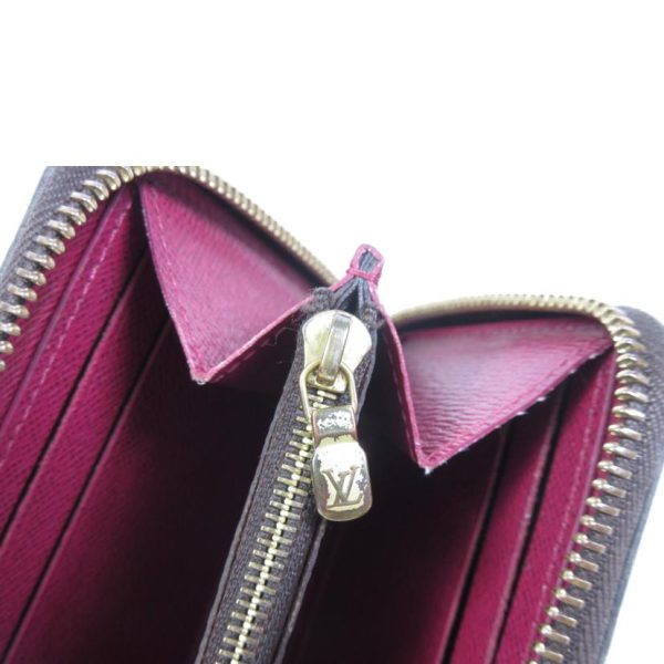 24019 7 Louis Vuitton Clemence Wallet Fuchsia Pink