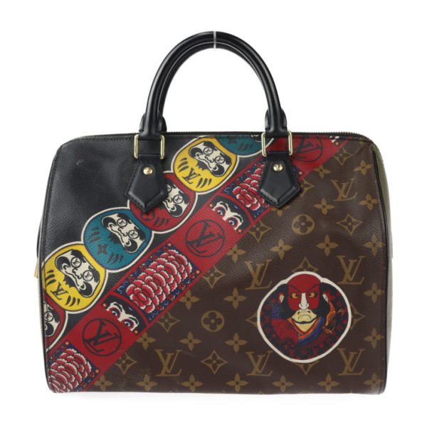 2402053007005 1 Louis Vuitton Speedy 30 Kansai Handbag Brown