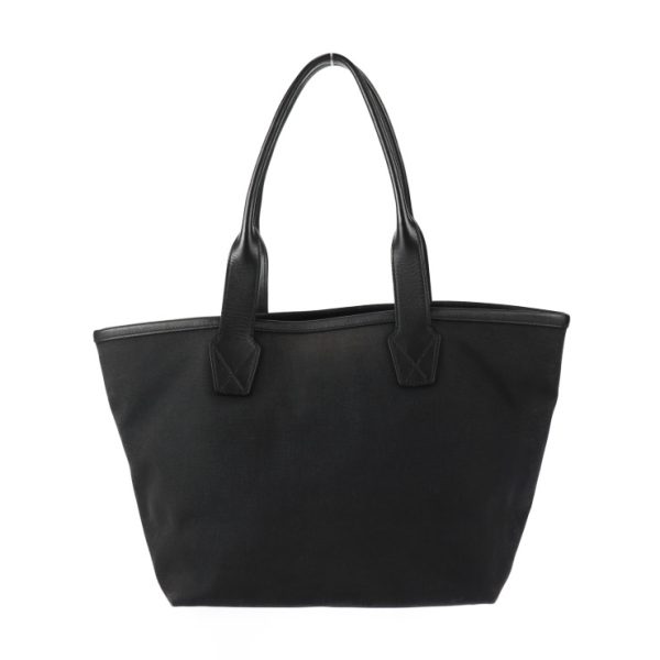 2402063008001 3 Balenciaga Cities Canvas Leather Tote Bag Black