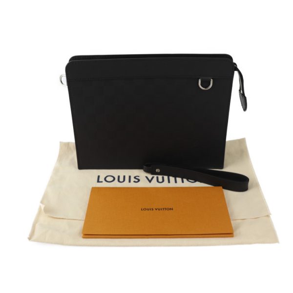 2403063007010 9 Louis Vuitton Stand Pouch Damier Bag Onyx