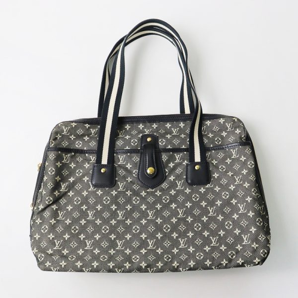 240321s 10 2 Louis Vuitton Kava Marie Kate Monogram Canvas Tote Bag Black